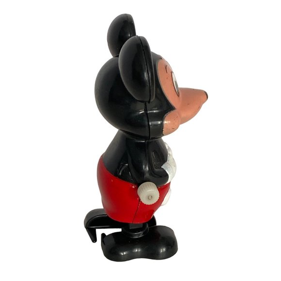 Disney Mickey Mouse Tomy Windup Walker Toy Vintage - Picture 5 of 12